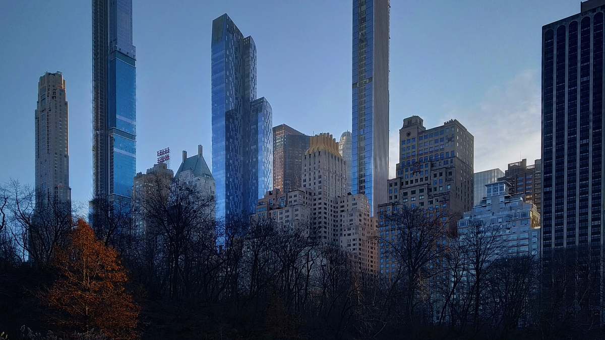 high rise  city